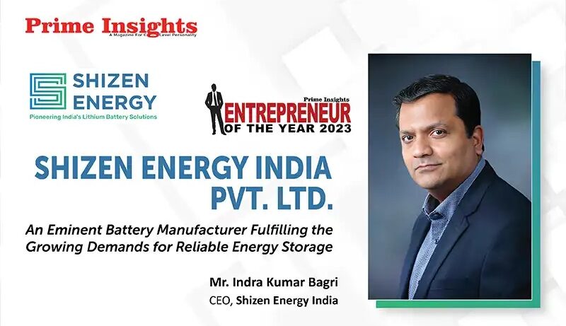 Shizen Energy proudly announces its recognition as Entrepreneur of the Year 2023 by Prime Insights Magazine.
